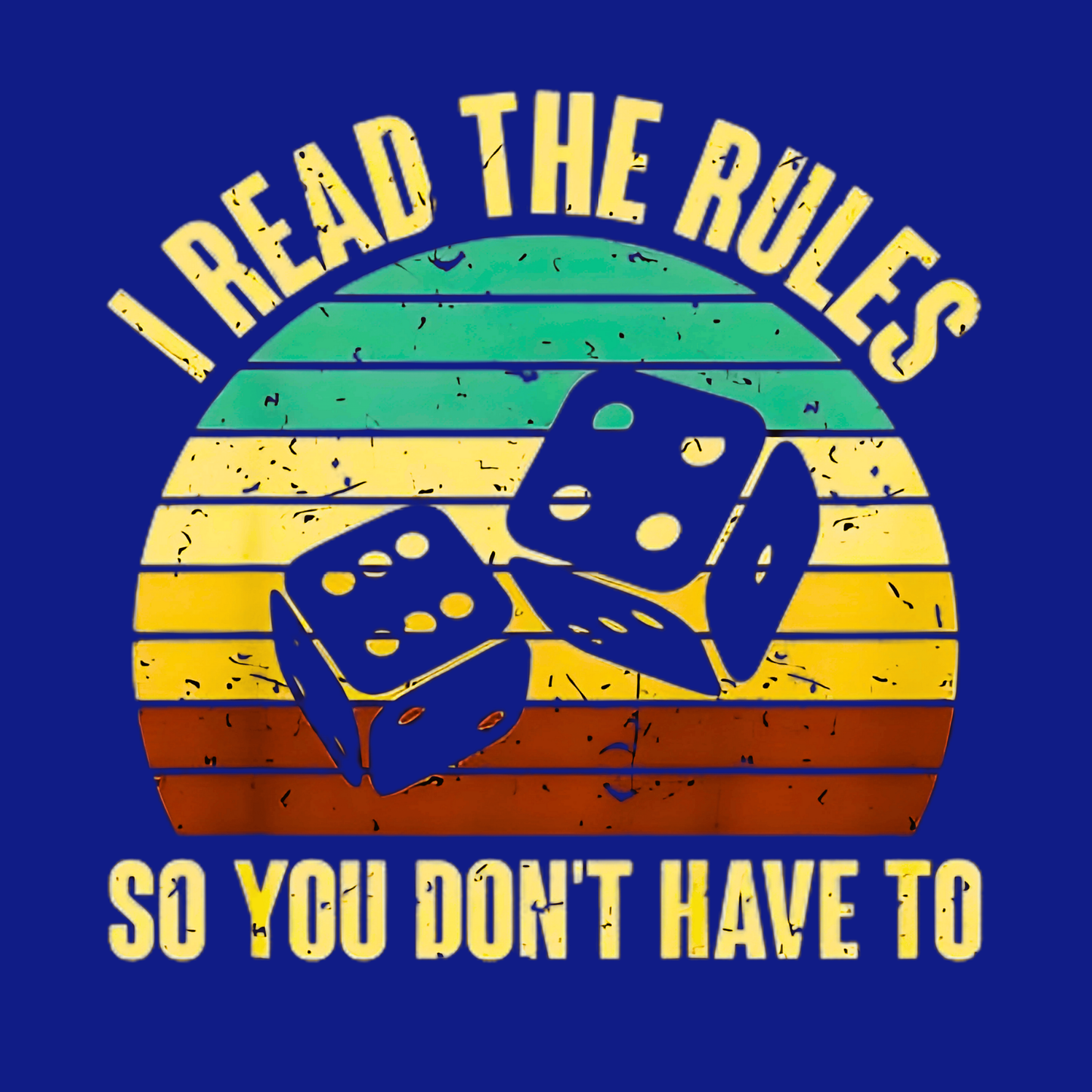 T-shirt femme « J'ai lu les règles pour que vous n'ayez pas à le faire »