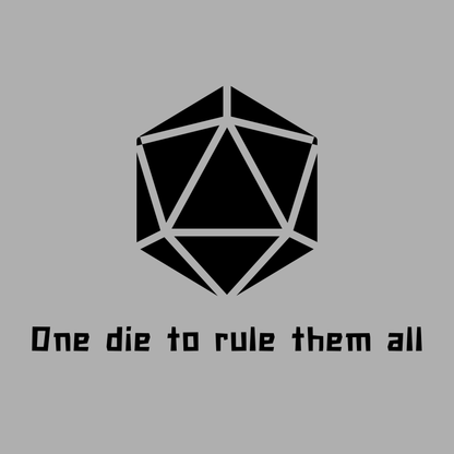 T-shirt femme « Un dé pour les gouverner tous »