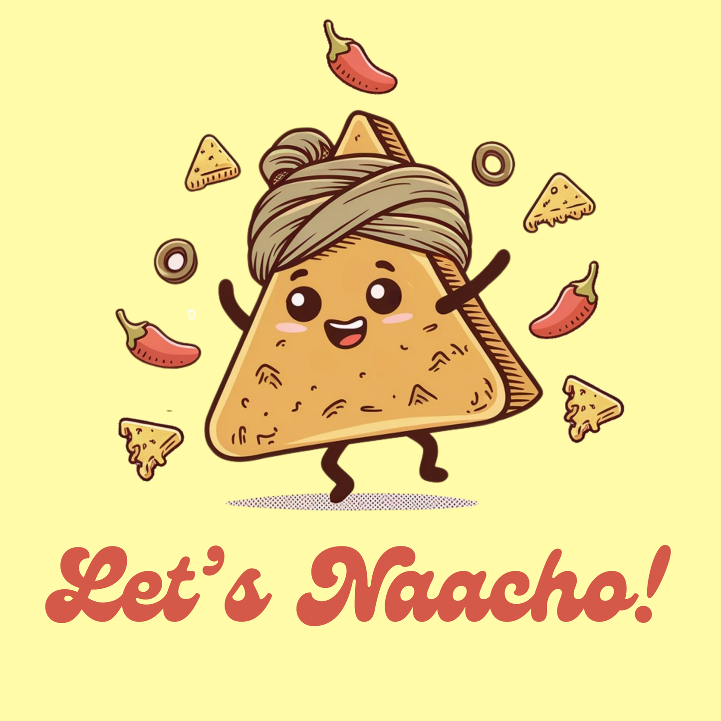 T-shirt homme Let's Naacho!