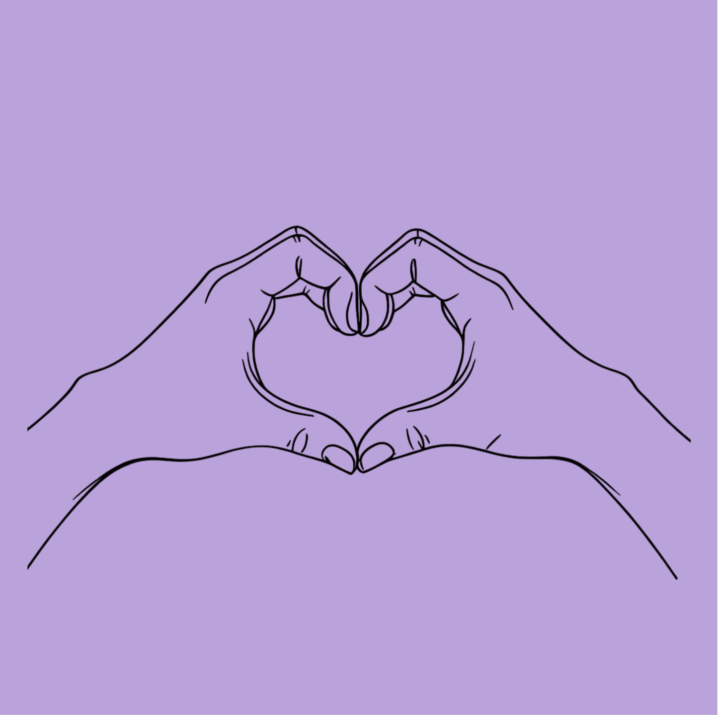 T-shirt homme Heart Hands