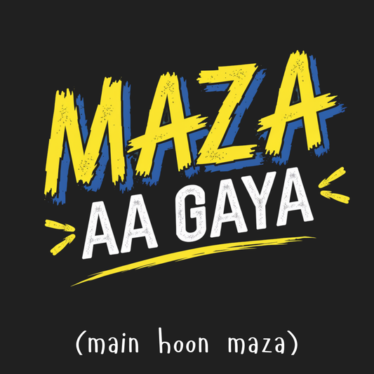 Maza Aa Gaya Men's T-shirt