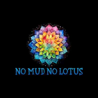 T-shirt femme « Pas de boue, pas de lotus »