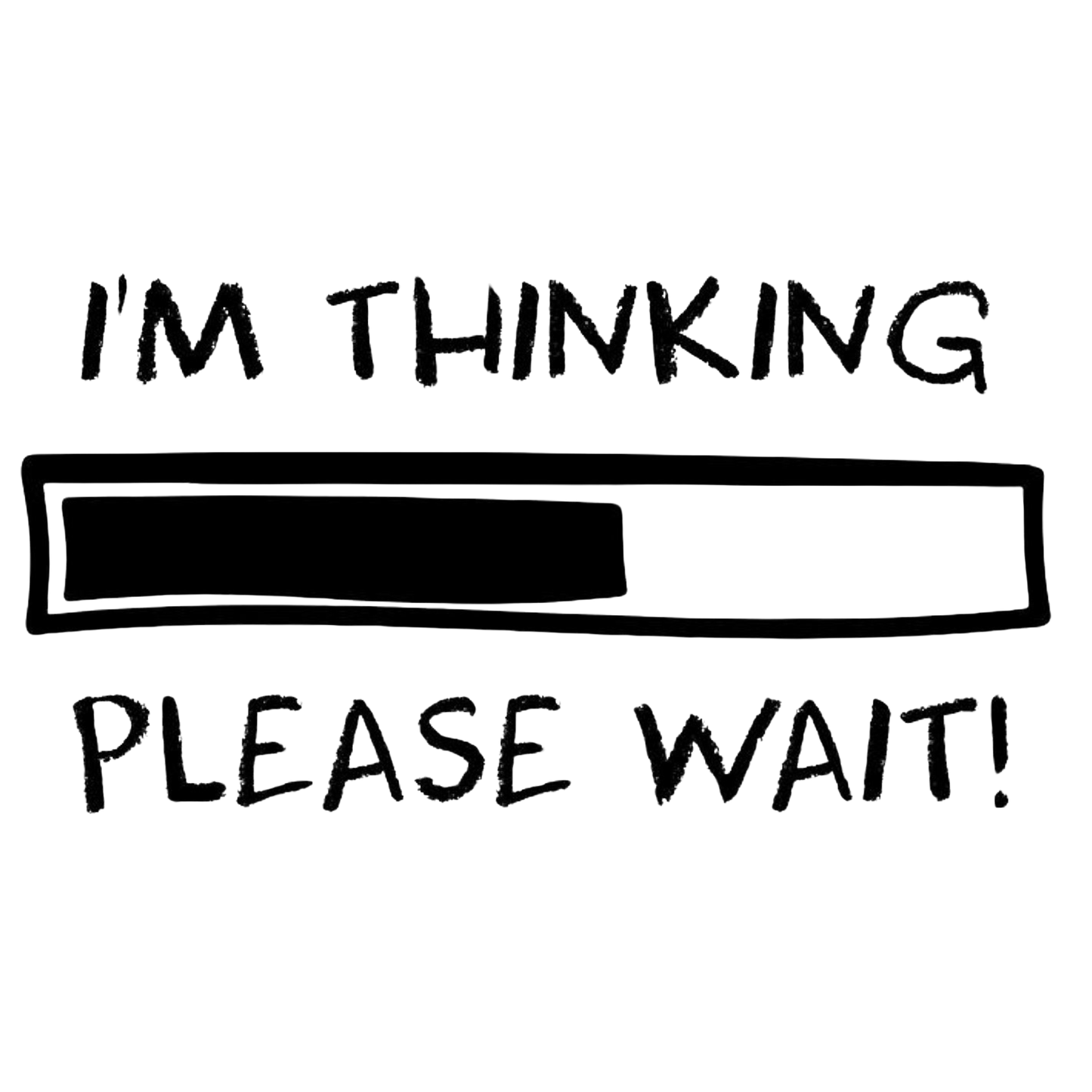 Je réfléchis, veuillez patienter ! T-shirt femme